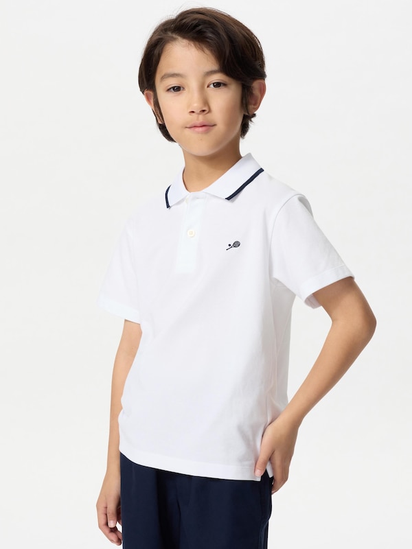 KIDS Dry Pique Polo Shirt