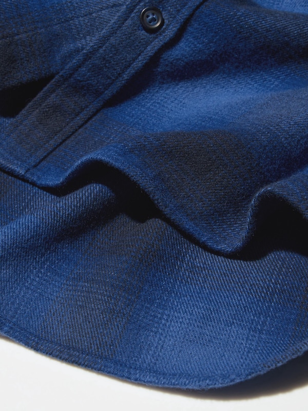 Kemeja Flannel Kotak | Lengan Panjang