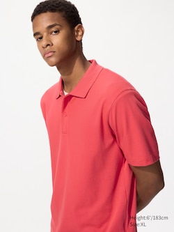 AIRism Cotton Pique Polo Shirt