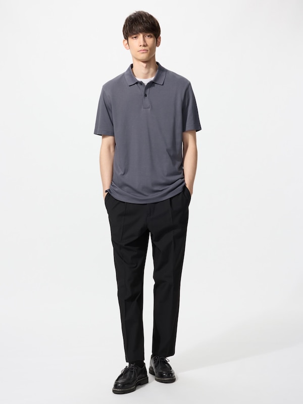 AIRism Cotton Pique Polo Shirt