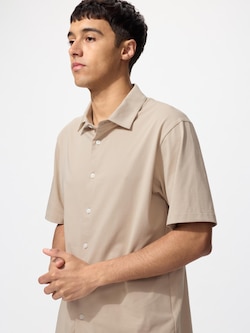 AIRism Cotton Full Open Polo Shirt