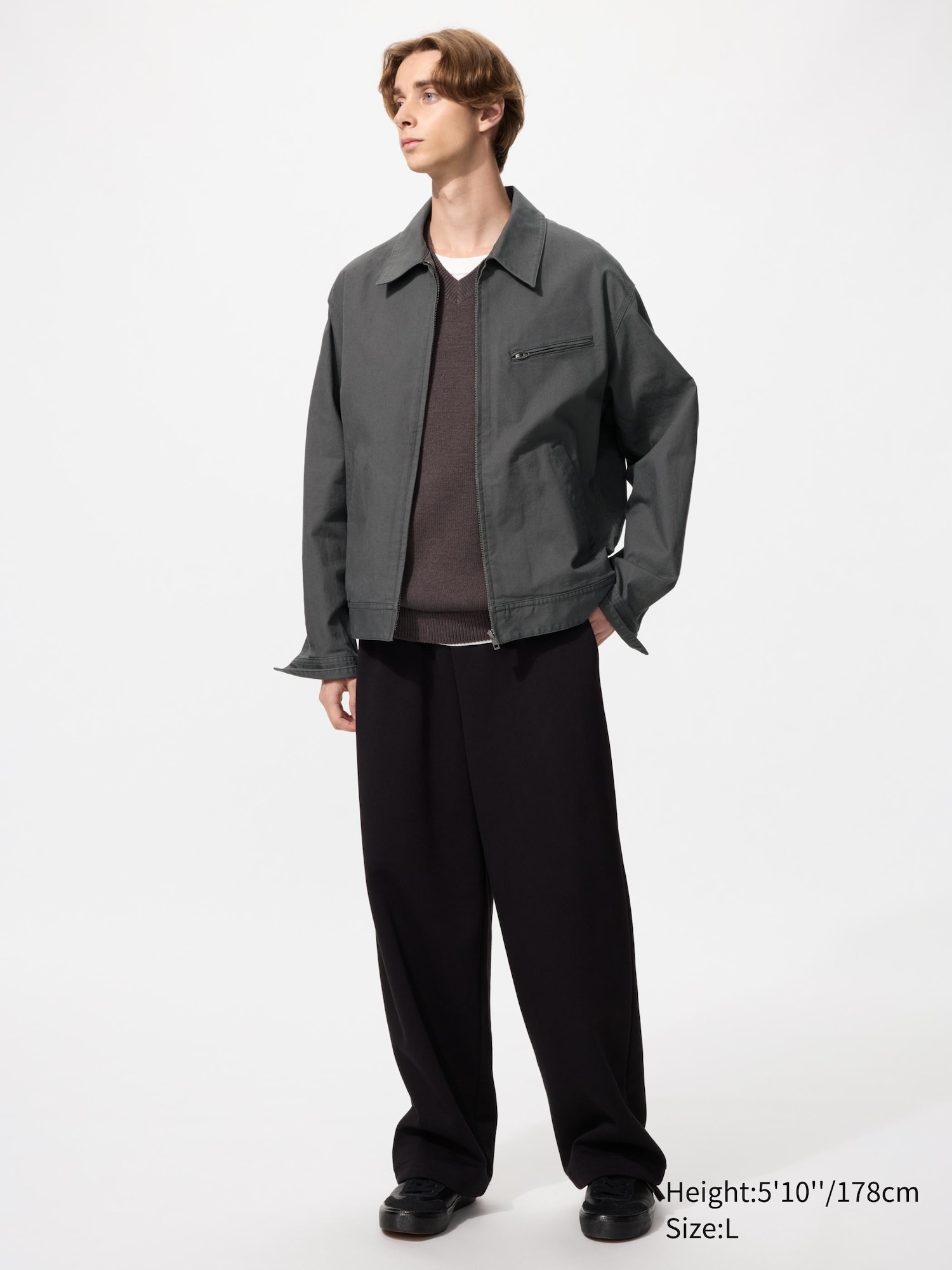 ZIP UP BLOUSON | UNIQLO ID