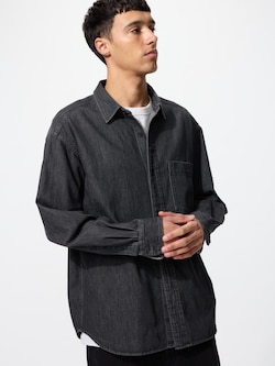 Denim Overshirt | Long Sleeve
