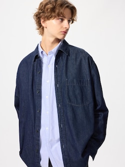 Denim Overshirt | Long Sleeve