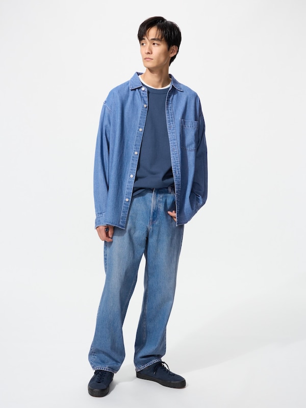 Denim Overshirt | Long Sleeve