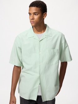 Cotton Linen Shirt | Short Sleeve