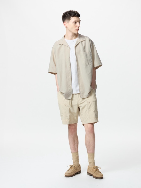 Cotton Linen Shirt | Short Sleeve
