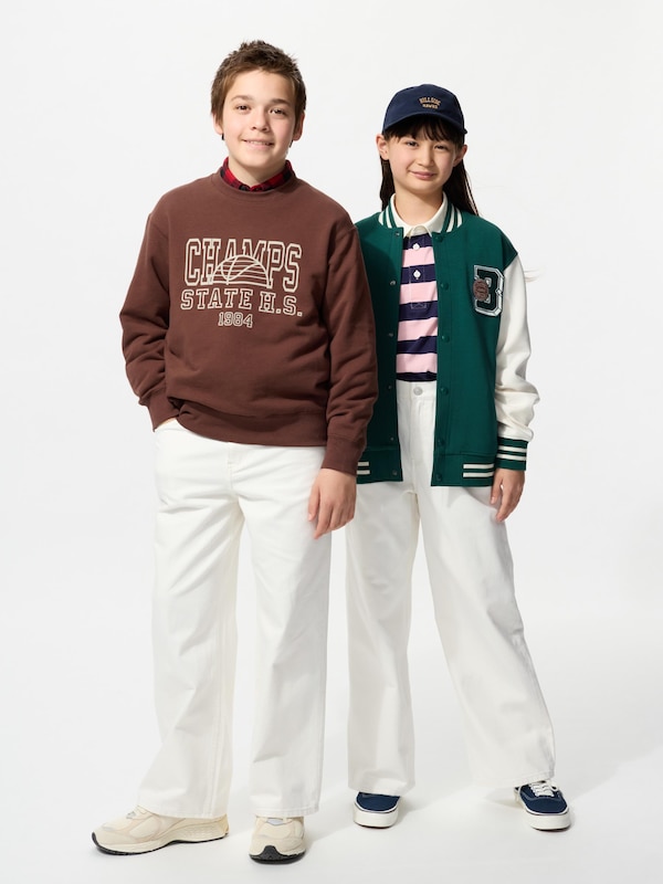 KIDS Wide Fit Straight Jeans | Zip Fly