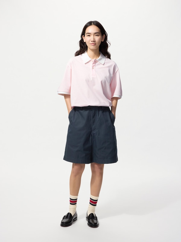 Kaos Polo Dry Pique Garis