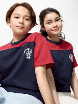 KIDS AIRism Cotton Graphic T-Shirt Crew Neck