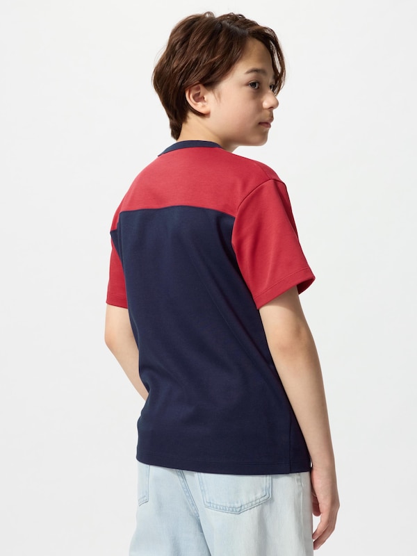 KIDS AIRism Cotton Graphic T-Shirt Crew Neck