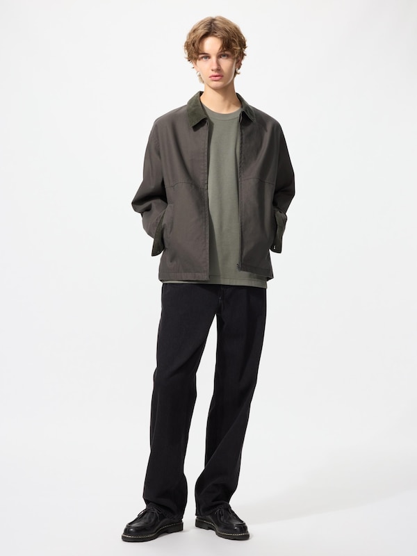 Zip Up Short Blouson