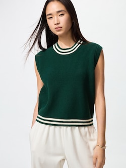 Crew Neck Vest
