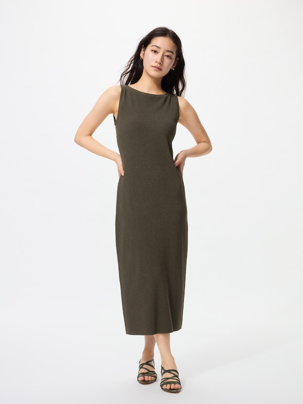 Washable Knit Bra Dress Sleeveless