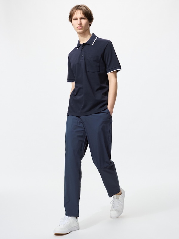 AIRism Cotton Pique Polo Shirt
