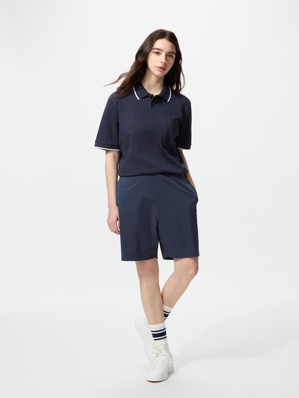 AIRism Cotton Pique Polo Shirt