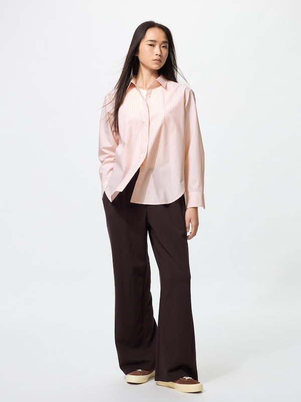 Cotton Shirt | Long Sleeve Stripe
