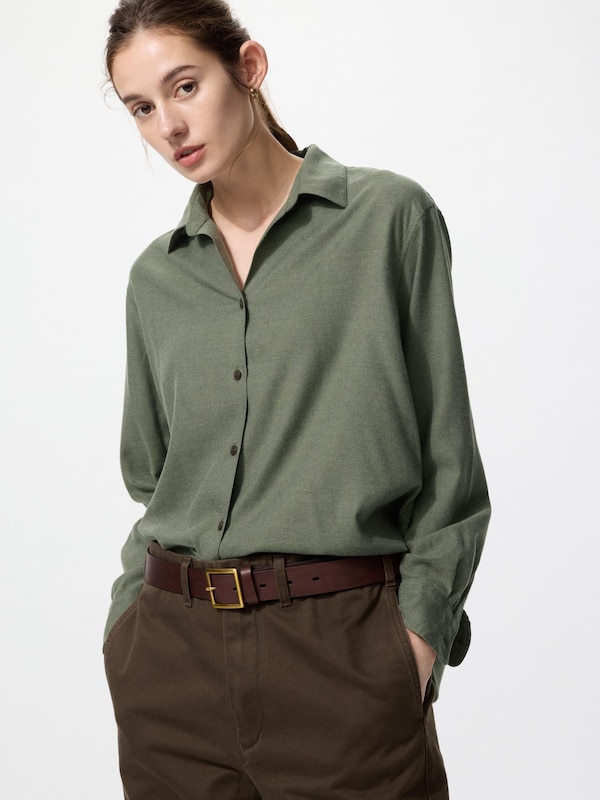 Soft Flannel Skipper Shirt | Long Sleeve