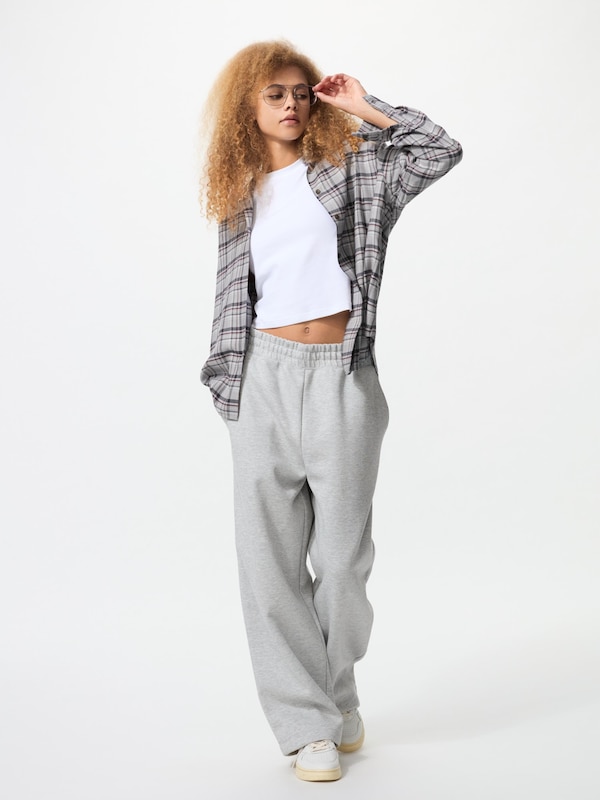 Kemeja Flannel Lembut Kerah Skipper | Lengan Panjang