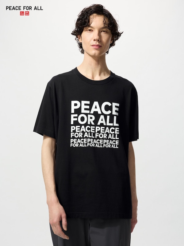 Peace For All Crew Neck Short Sleeve T-Shirt (Kashiwa Sato)