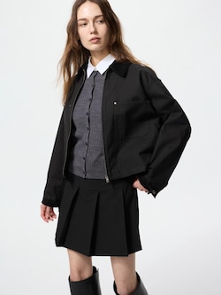 Zip Up Short Jacket