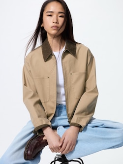 Zip Up Short Jacket
