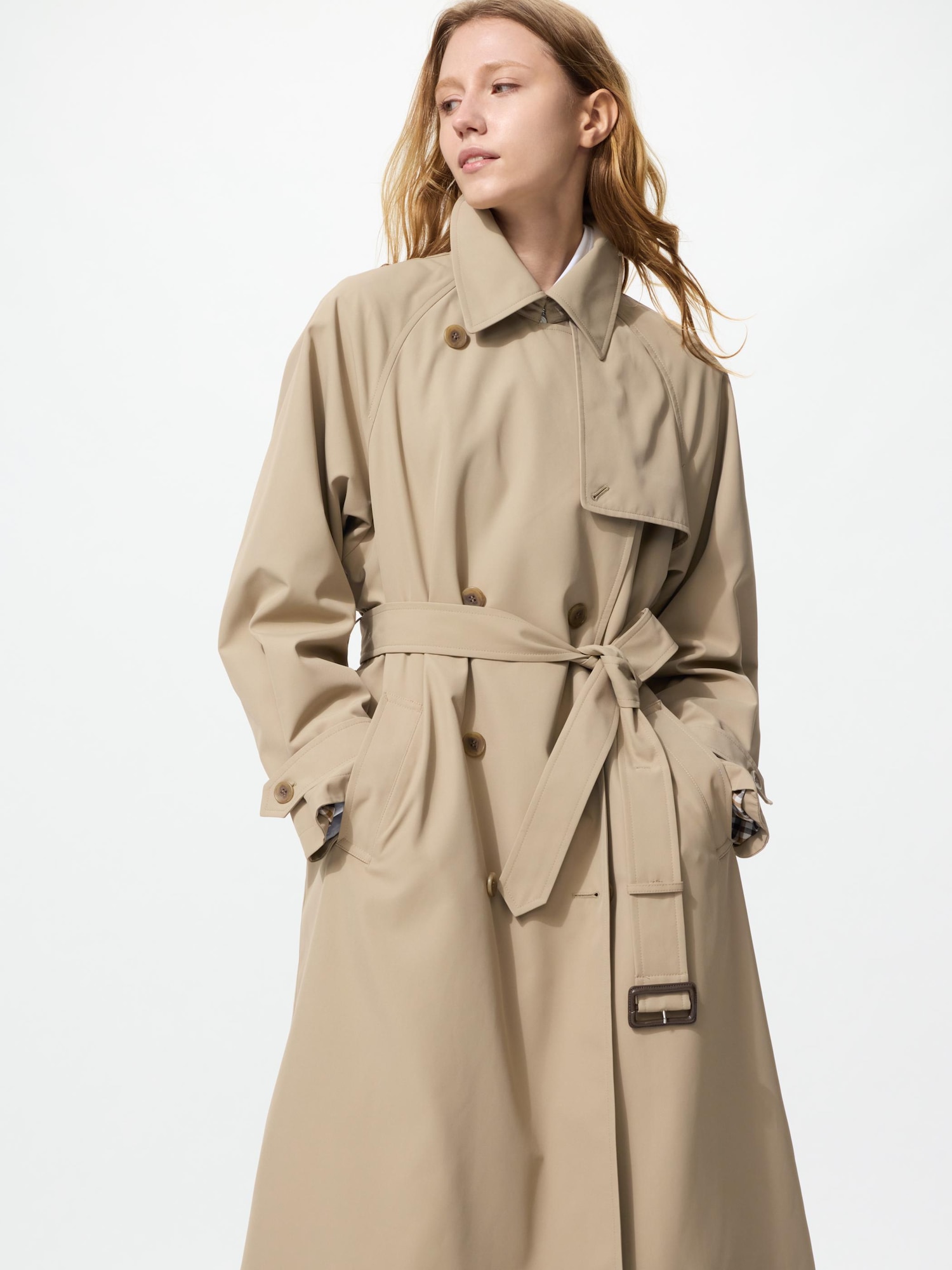 UNIQLOトレンチコートWOMEN Women's Trench Coat Relaxed Fit | UNIQLO ID