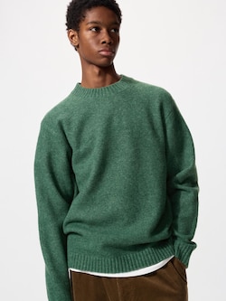 Souffle Yarn Crew Neck Sweater