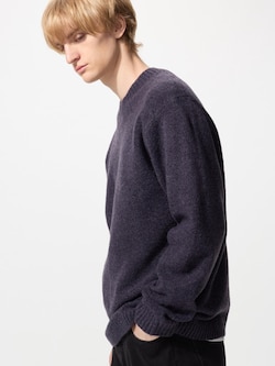 Souffle Yarn Crew Neck Sweater