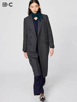 Double Breasted Long Coat