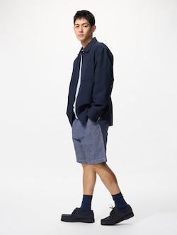 Stretch Easy Shorts Chambray