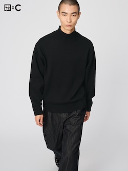 Low Gauge High Neck Sweater