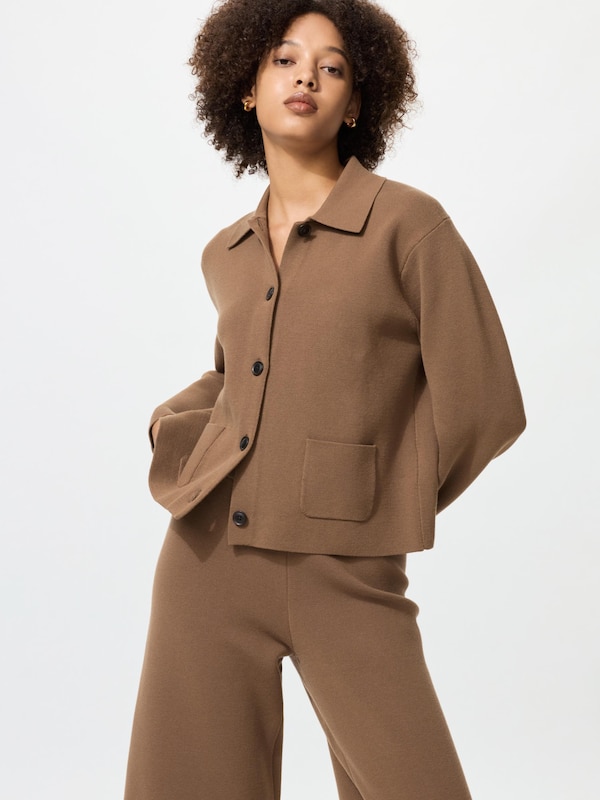 Milano Ribbed Knitted Jacket