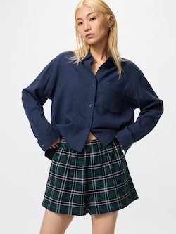 Flannel Shorts
