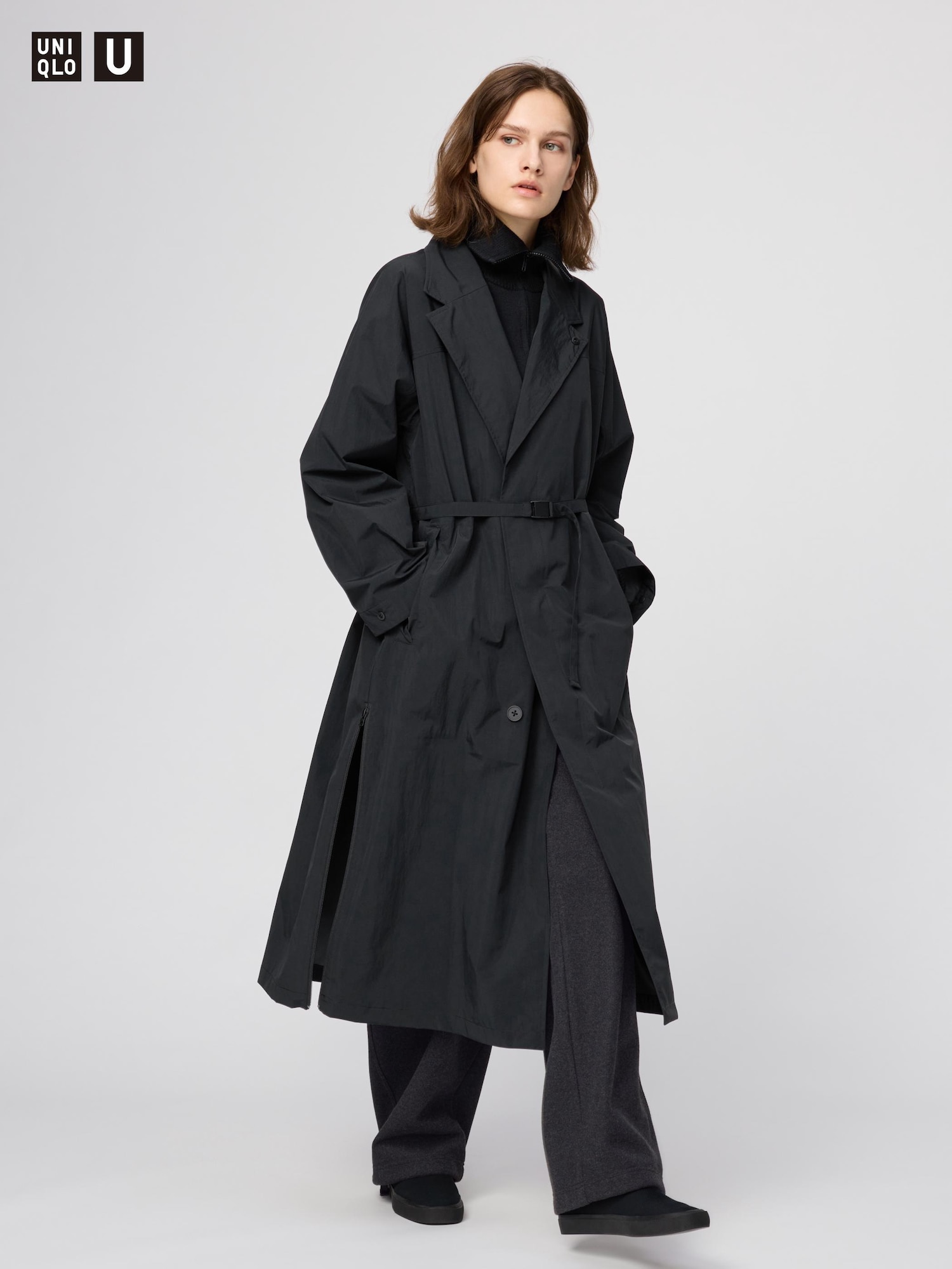 Women's Single Breasted Long Coat | UNIQLO ID