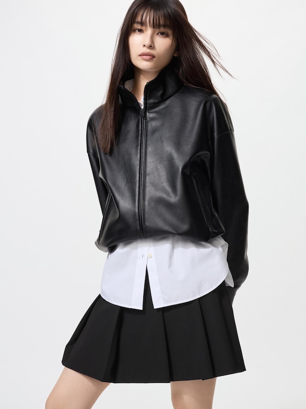 Pleated Skort