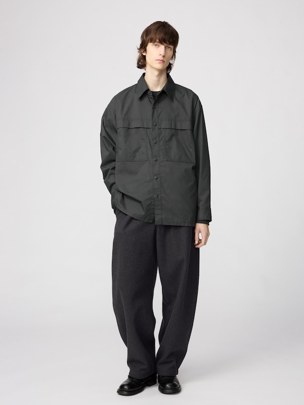 Utility Oversized Shirt | Long Sleeve