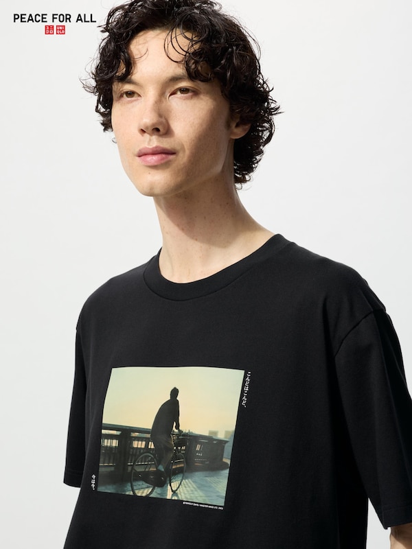Peace For All Crew Neck Short Sleeve T-Shirt (Koji Yakusho)