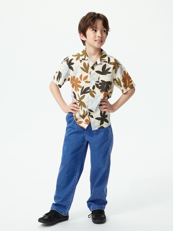 KIDS Stretch Easy Pants | Denim