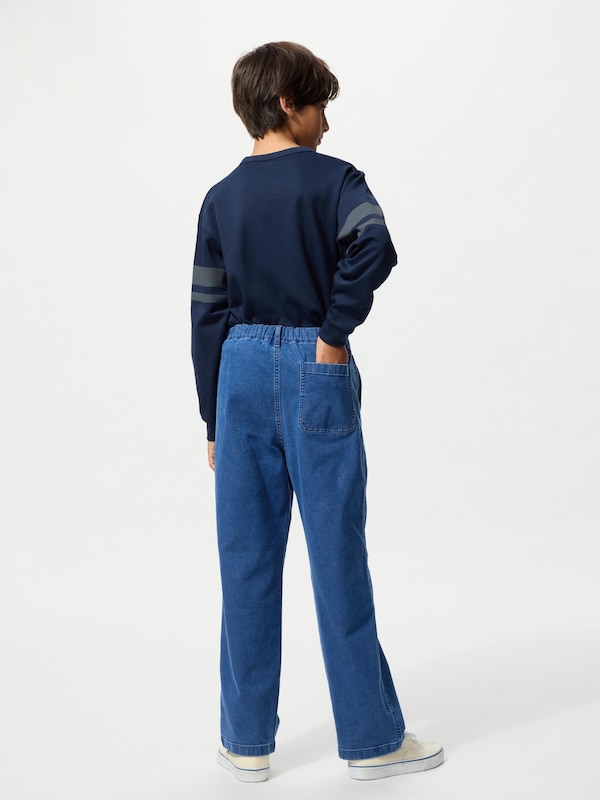 KIDS Stretch Easy Pants | Denim