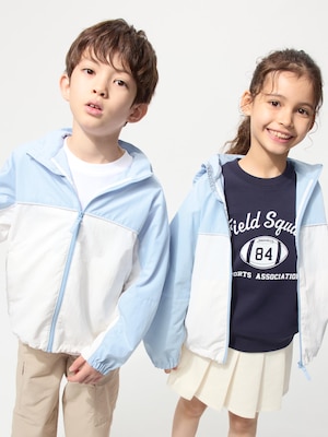 KIDS Pocketable UV Protection Parka