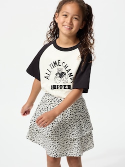GIRLS Jersey Printed Mini Skort