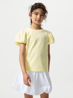 GIRLS Puff Sleeve T-Shirt