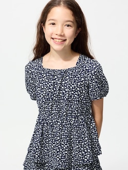 GIRLS Puff Sleeve T-Shirt
