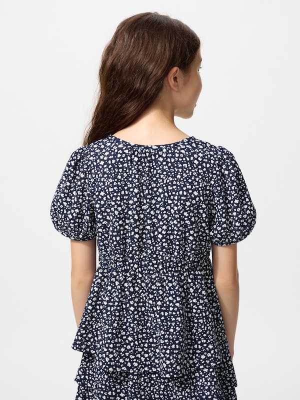 GIRLS Puff Sleeve T-Shirt