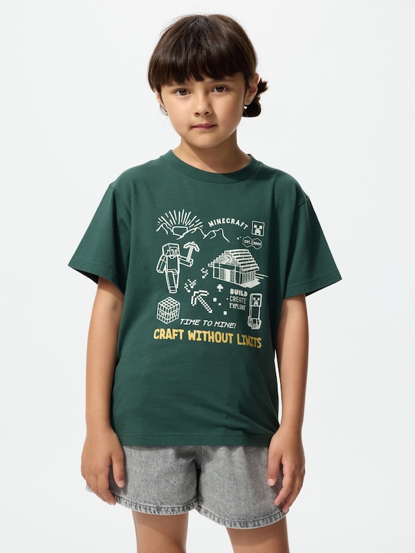KIDS Minecraft Short Sleeve UT