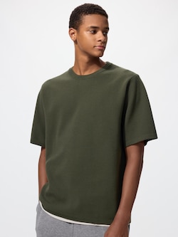 Washable Milano Ribbed Knitted T-Shirt