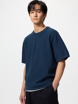 Washable Milano Ribbed Knitted T-Shirt