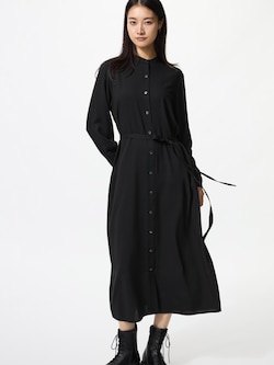 Rayon Shirt Dress