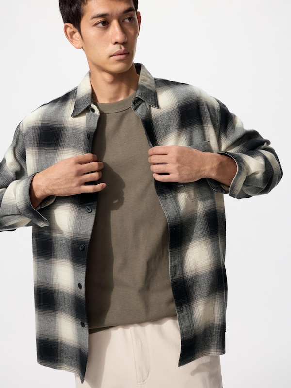 Flannel Checked Shirt | Long Sleeve